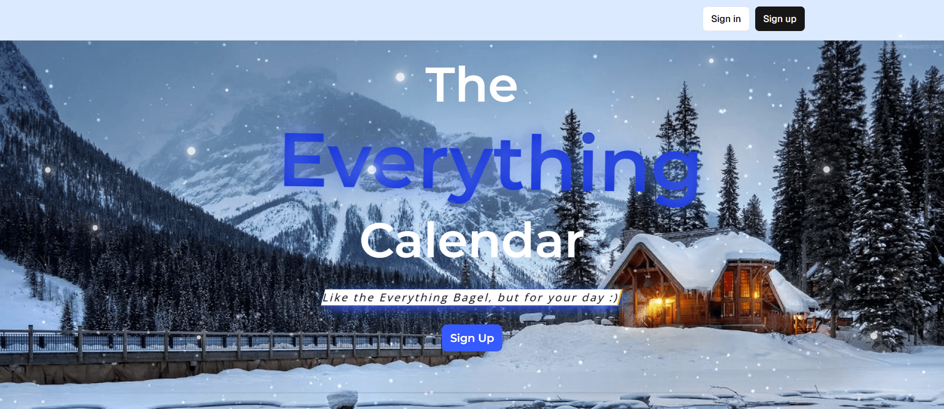 Everything Calendar project screenshot