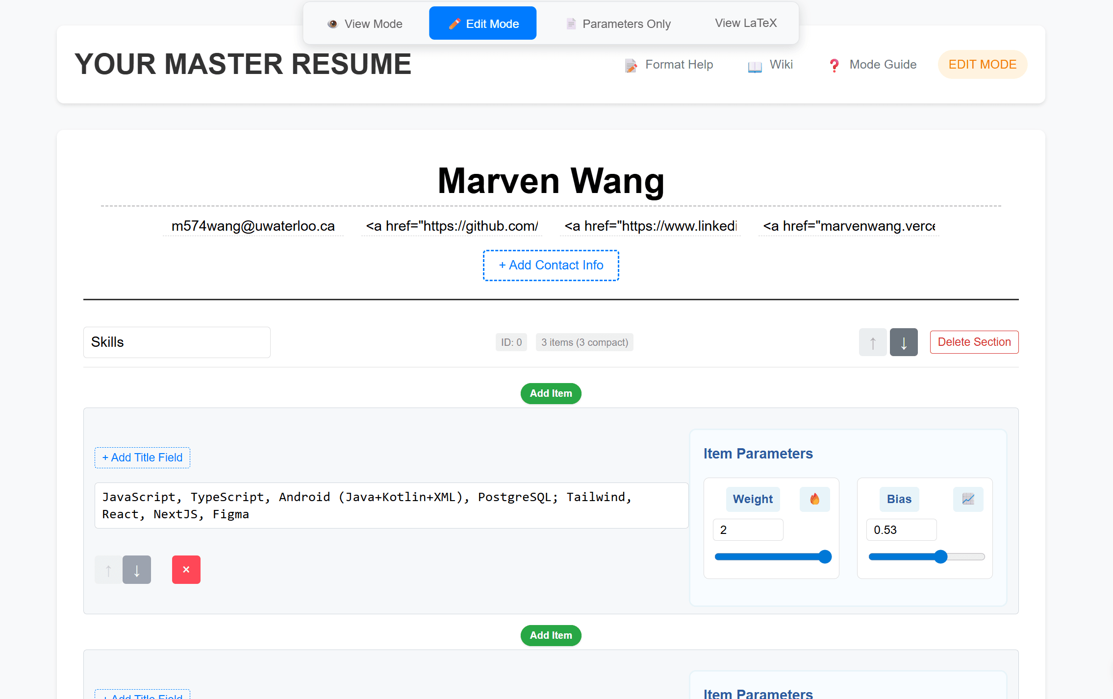 Resumix: Smart Resume Optimizer project screenshot